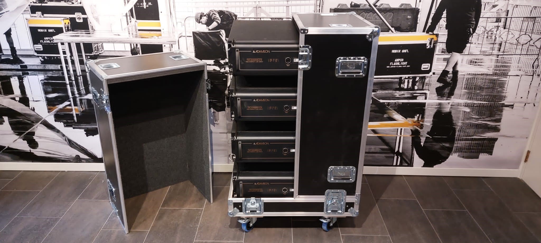 Flightcase voor Adamson - Skylite Holland